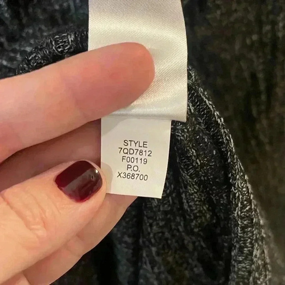 Lucky Brand lightweight ribbed sweater cowl neck 1X - Picture 5 of 8